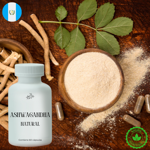 ASHWAGANDHA 60 CÁPSULAS + ENVÍO GRATIS 🌿🤩