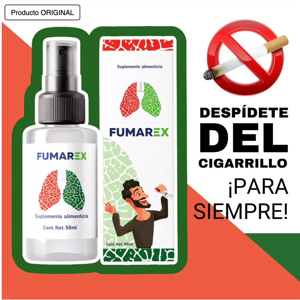 NUEVO FUMAREX SPRAY ANTITABACO 2 x 1 + Envió Gratis 🚚🚚
