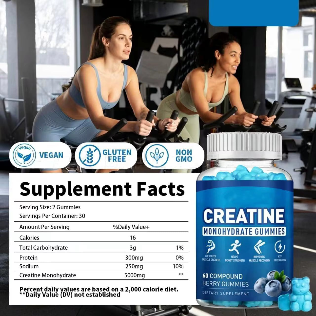 🔥 Creatine Gummies + Envío Gratis 🚚 | Potencia tu fuerza desde hoy