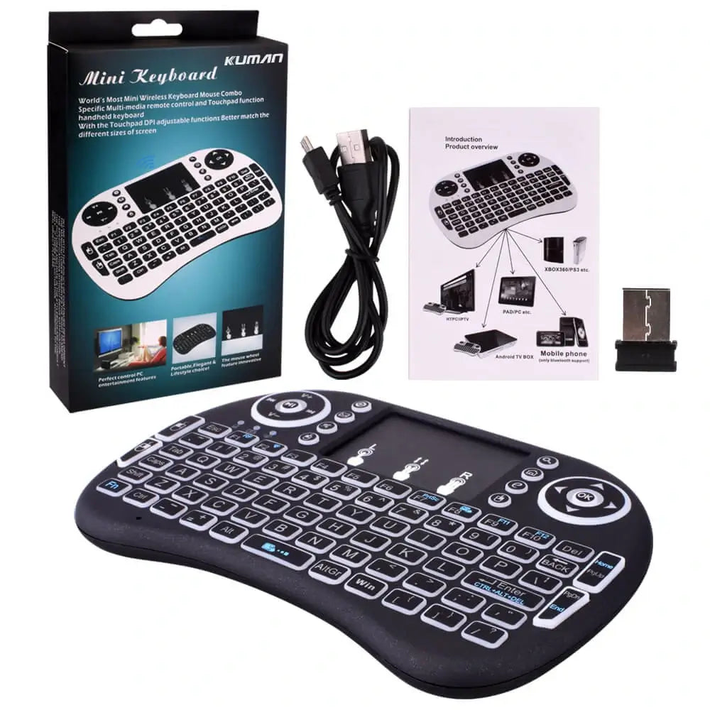 Mini Teclado Inalámbrico con Touchpad 🔥 ¡Aprovechá el 27% OFF!