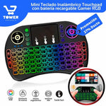 Mini Teclado Inalámbrico con Touchpad 🔥 ¡Aprovechá el 27% OFF!